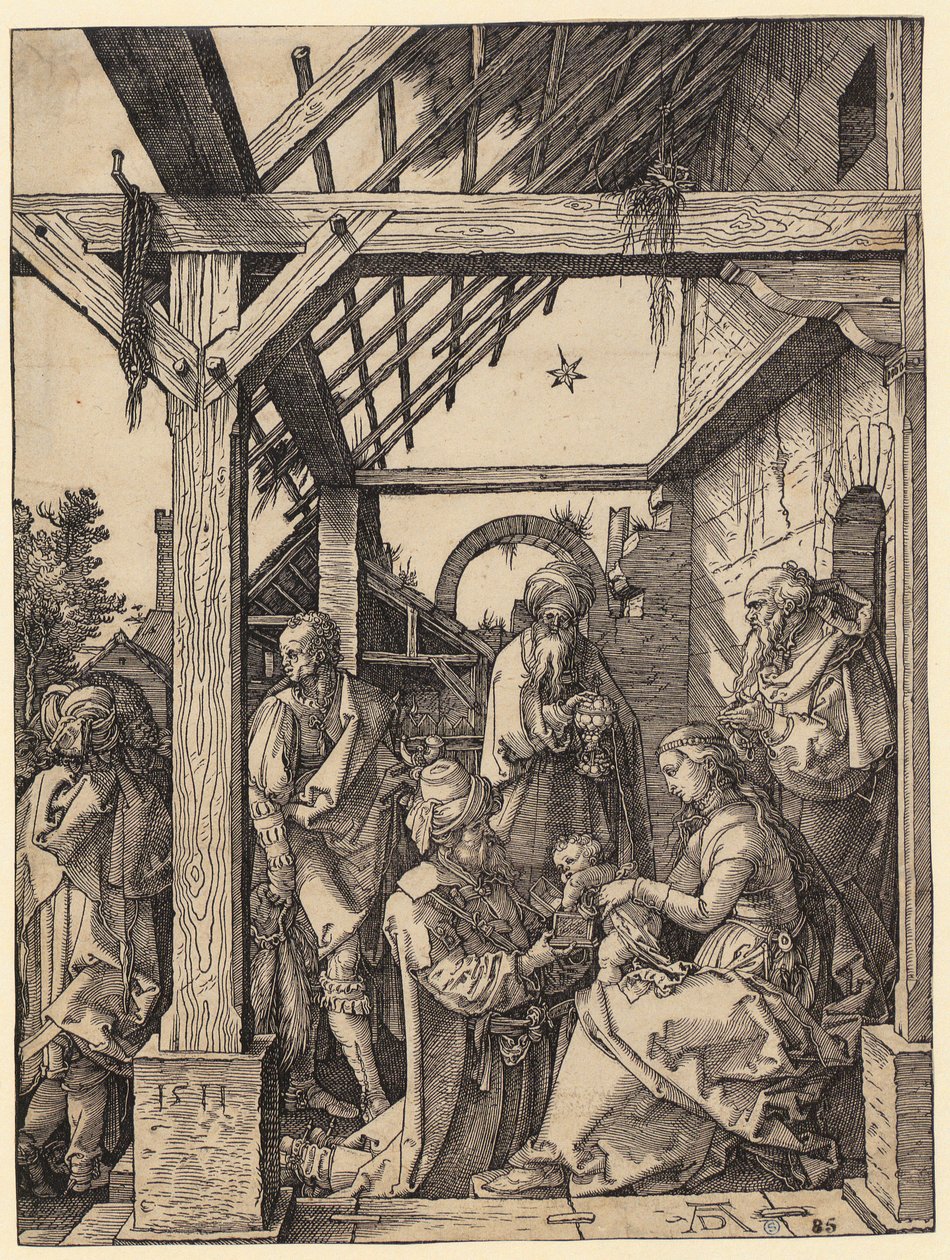 De hellige tre kongers tilbedelse af Albrecht Dürer