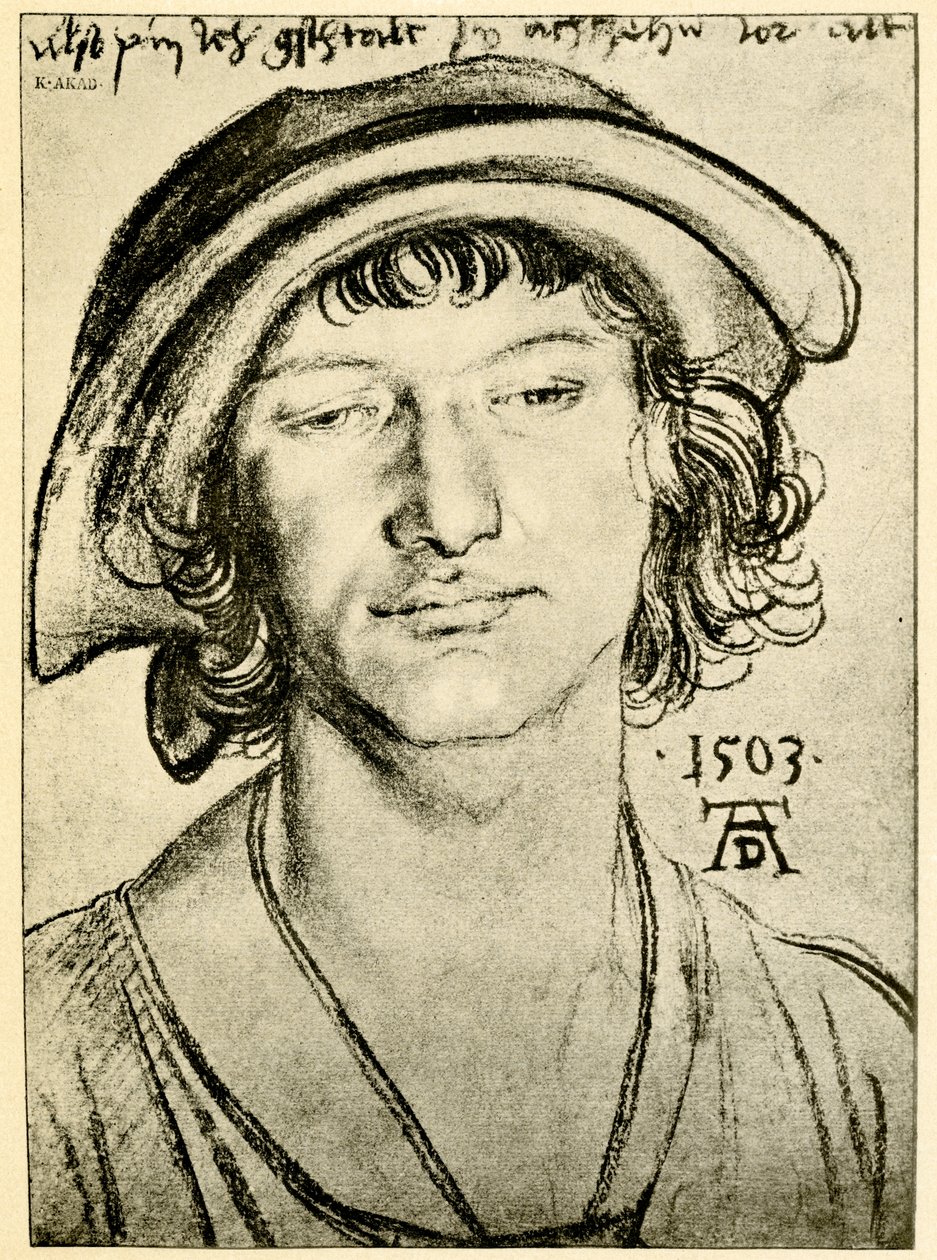 Anonymt portræt af Albrecht Dürer