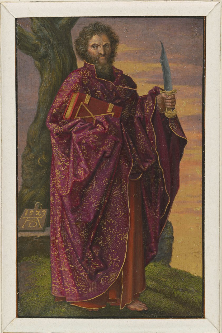 Apostlen Bartholomæus af Albrecht Dürer