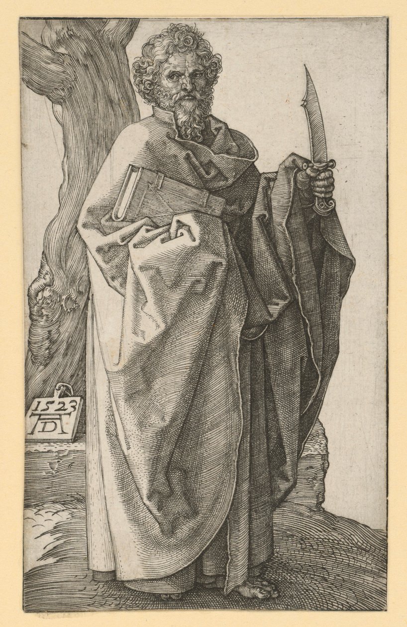 Apostlen Bartholomæus af Albrecht Dürer