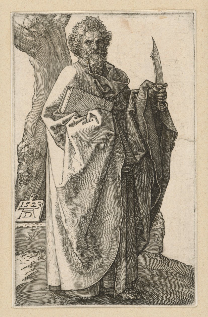 Apostlen Bartholomæus af Albrecht Dürer