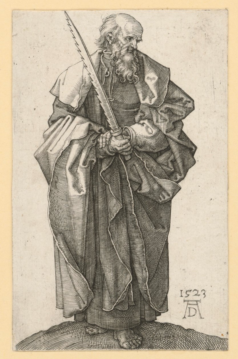 Apostlen Simon af Albrecht Dürer