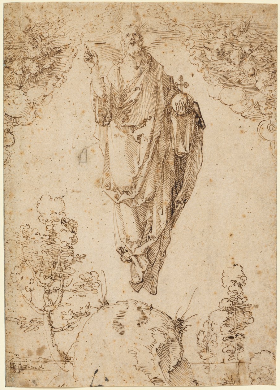 Kristi himmelfart af Albrecht Dürer