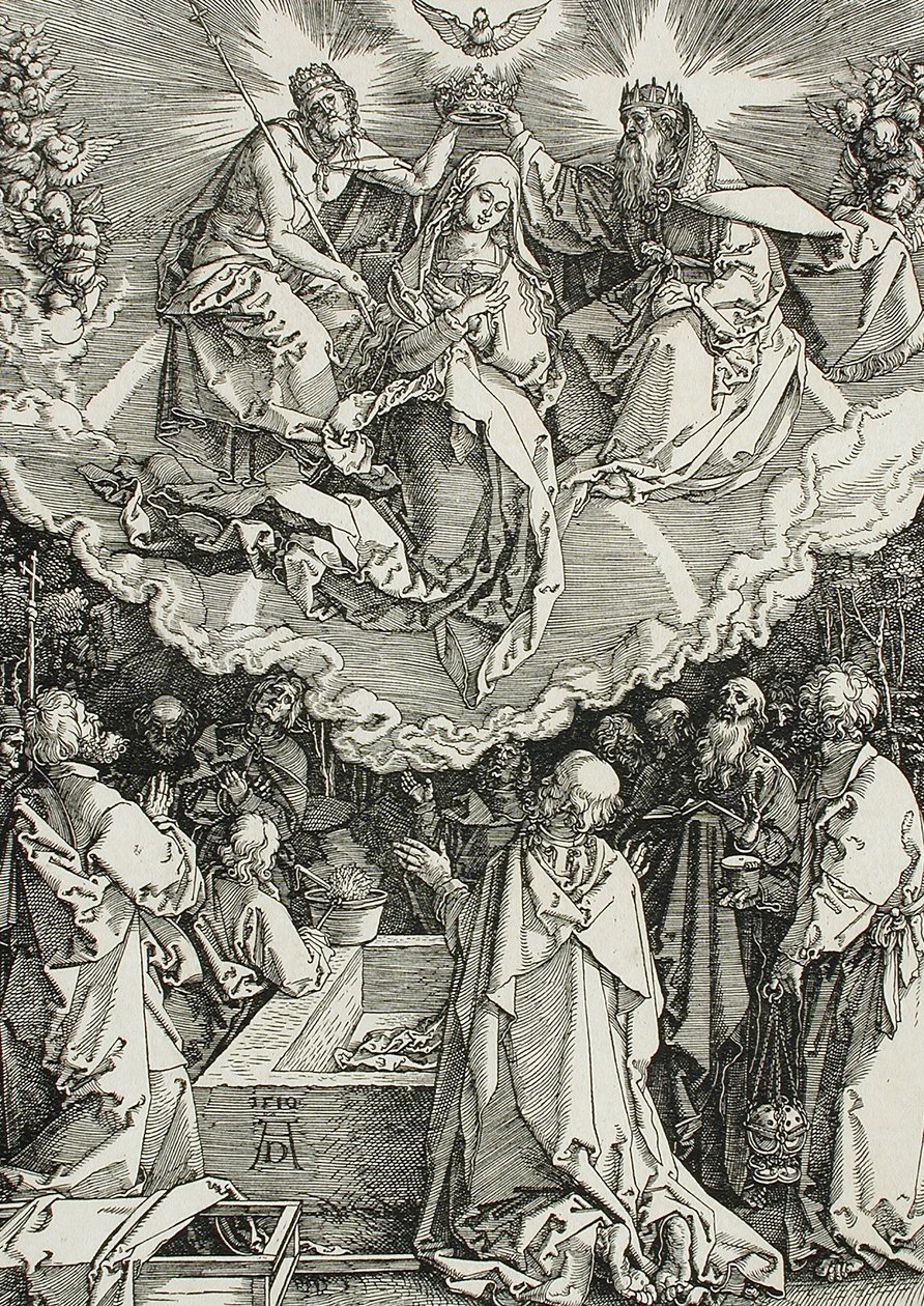 Jomfru Marias himmelfart og kroning af Albrecht Dürer