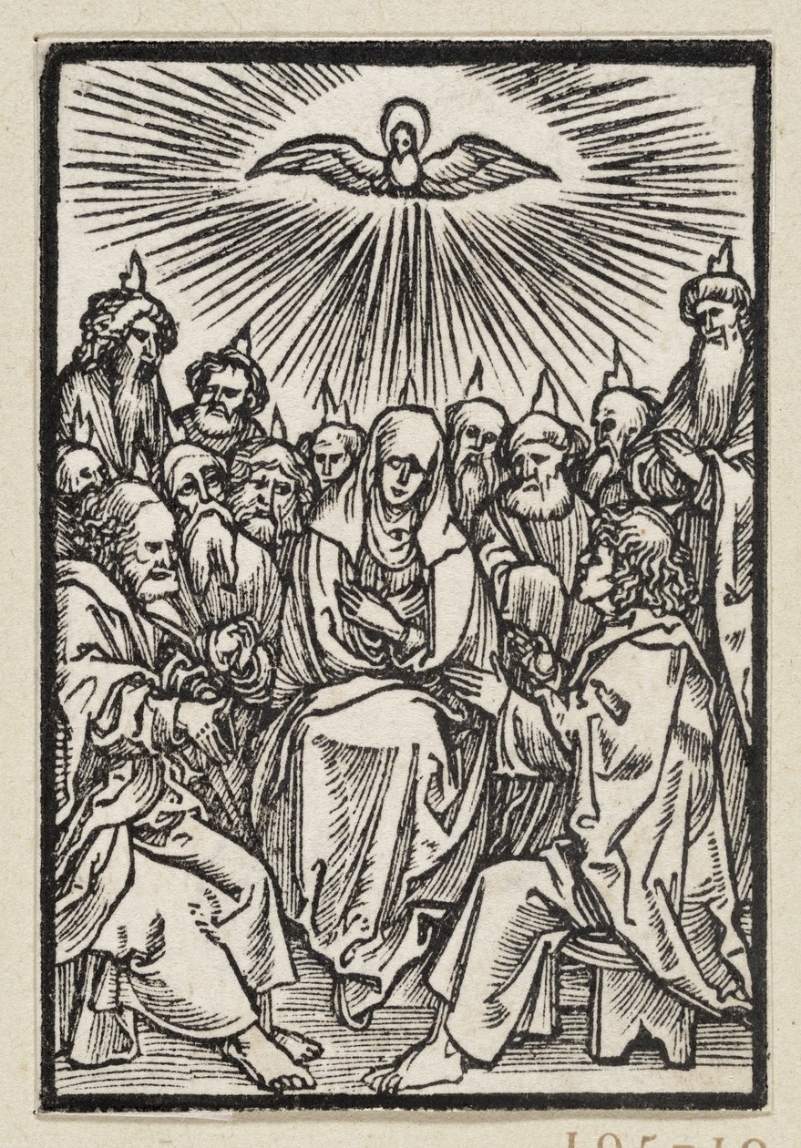 Helligåndens udgydelse (63 religiøse scener) af Albrecht Dürer