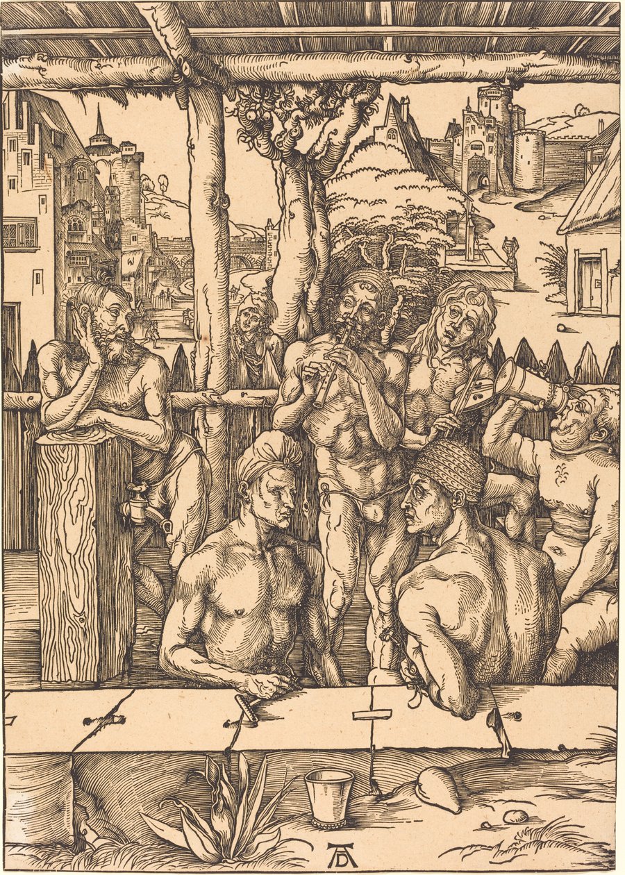 Badehus af Albrecht Dürer