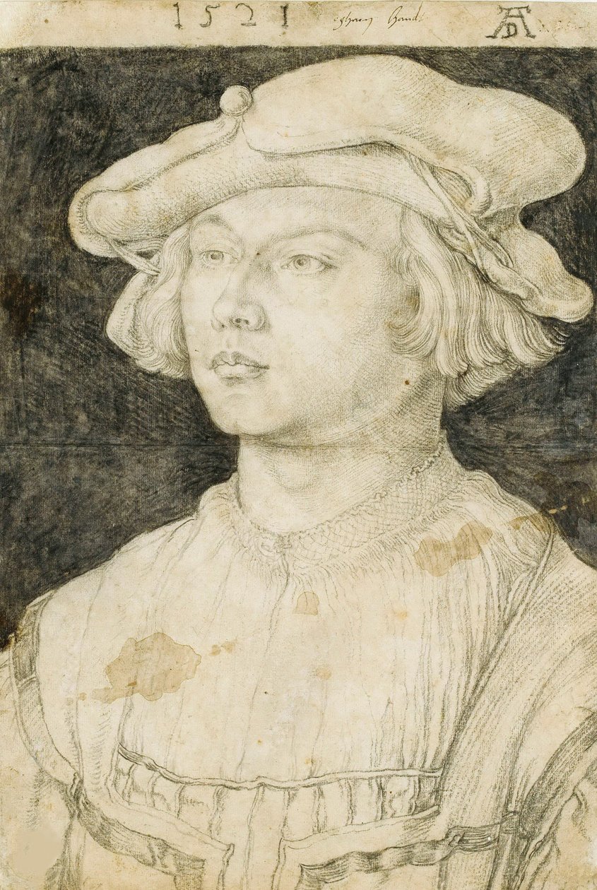 Bernard af Orley, 1521. af Albrecht Dürer