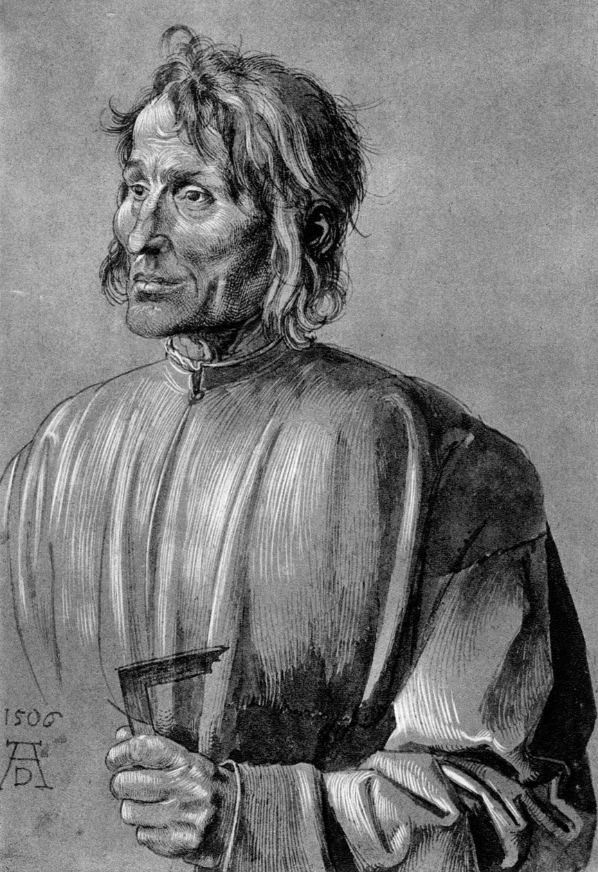 Bygningsmester Hieronymus af Augsburg, 1506, 1936 af Albrecht Dürer