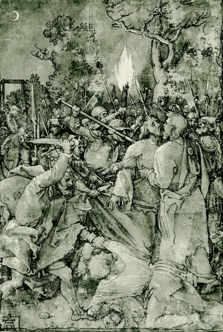 Tilfangetagelse af Kristus af Albrecht Dürer