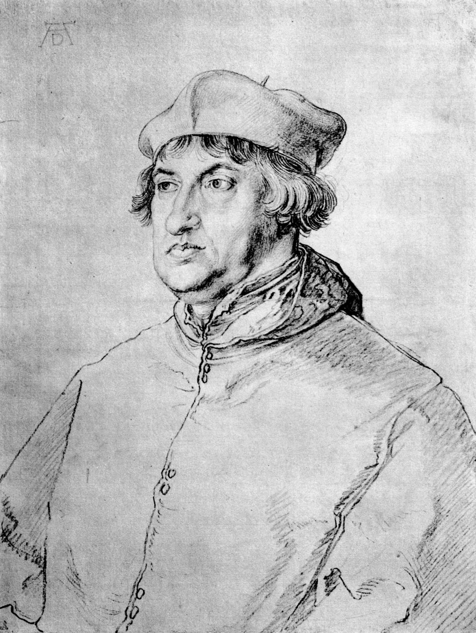 Kardinal Albrecht af Brandenburg, 1518, 1936 af Albrecht Dürer