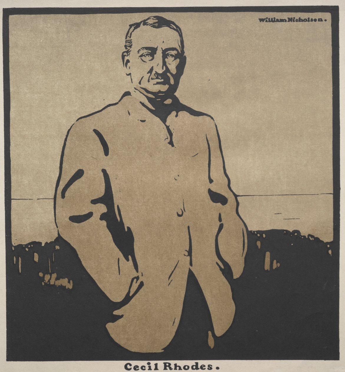 Cecil Rhodes af William Nicholson