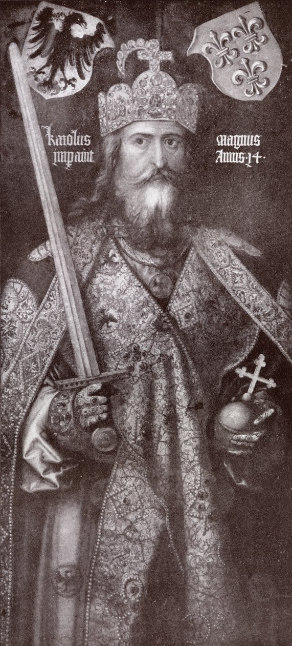 Charlemagne, illustration fra 