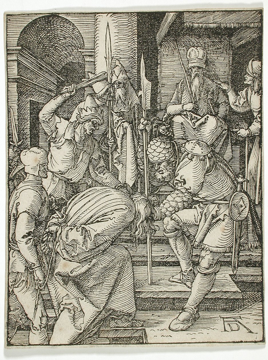 Kristus foran Annas af Albrecht Dürer
