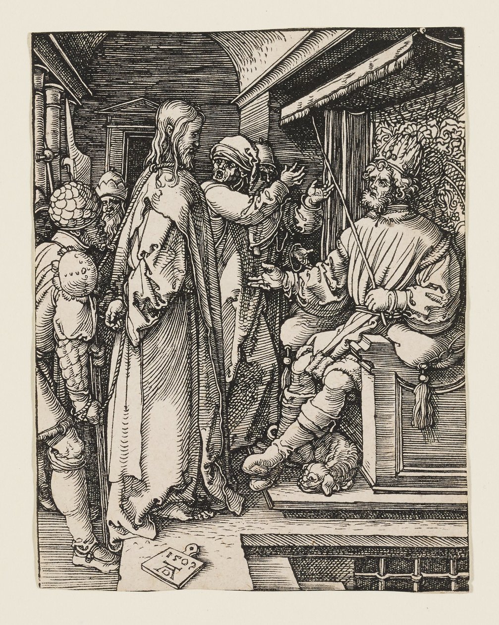 Kristus foran Herodes af Albrecht Dürer