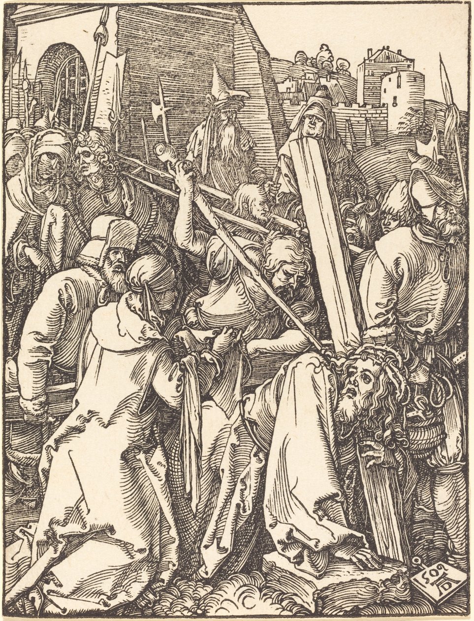 Kristus bærer korset af Albrecht Dürer