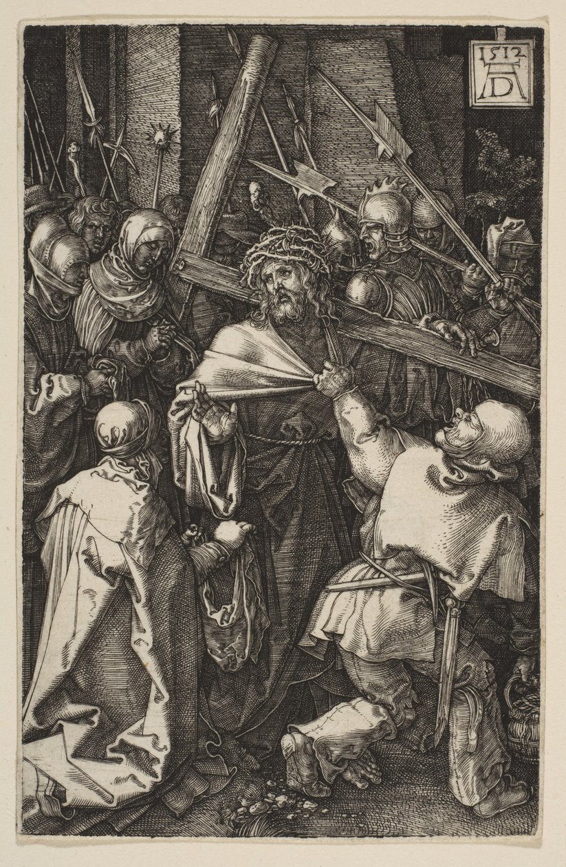 Kristus bærer korset, fra "Passionen" af Albrecht Dürer