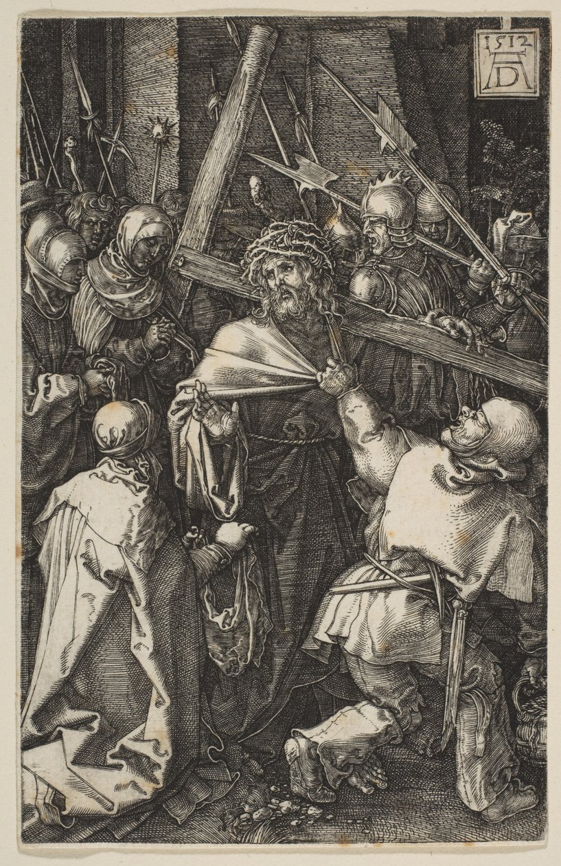 Kristus bærer korset, fra «Passionen» af Albrecht Dürer