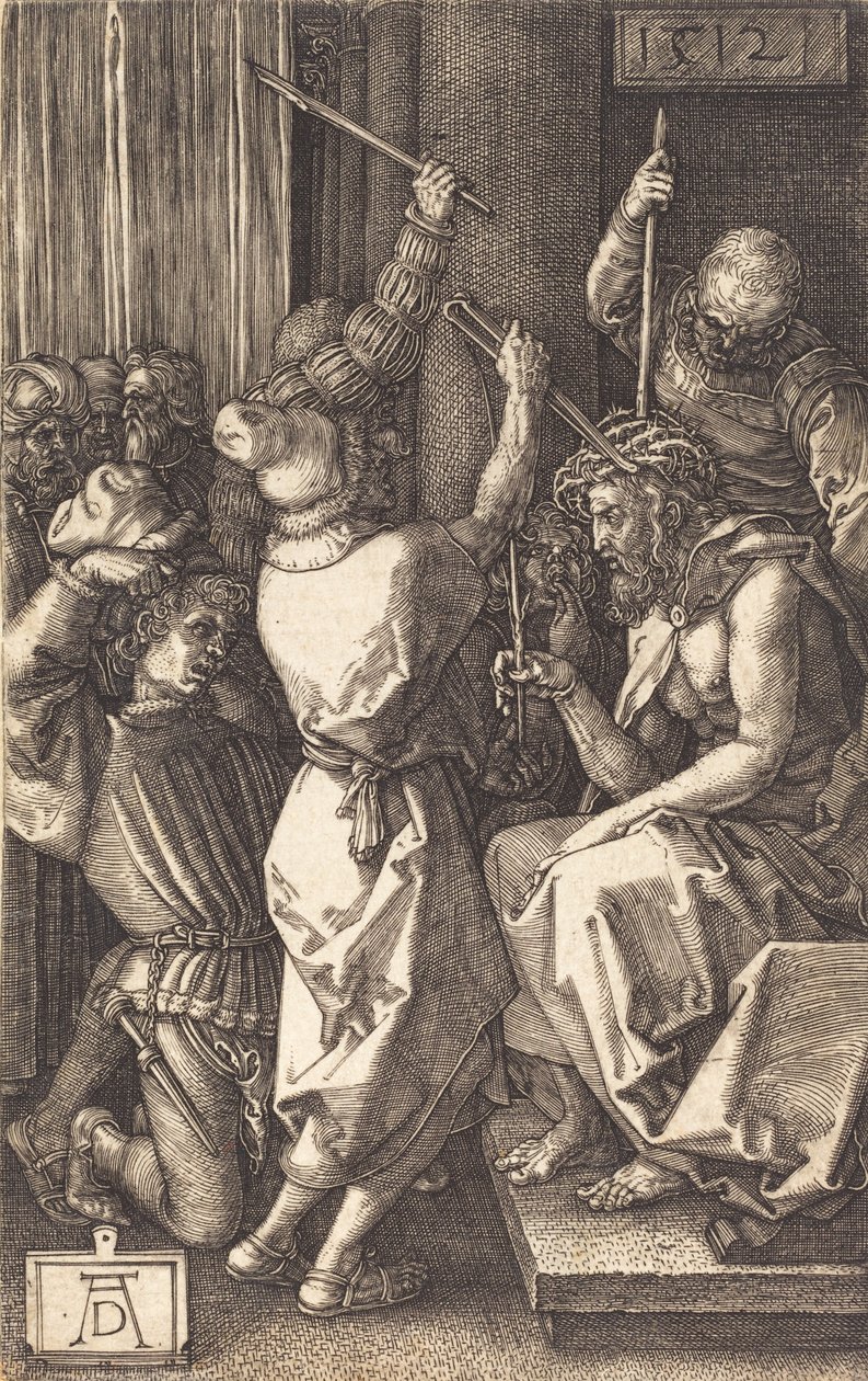 Kristus kronet med torne, 1512. af Albrecht Dürer