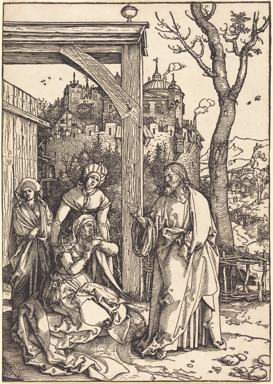 Kristus tager afsked med sin mor af Albrecht Dürer