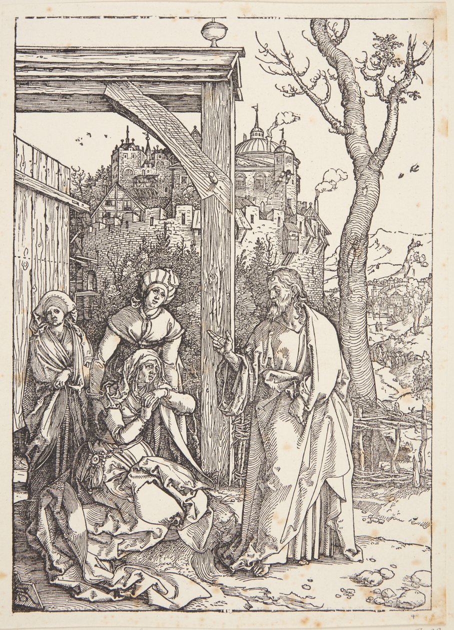 Kristus tager afsked med sin mor af Albrecht Dürer