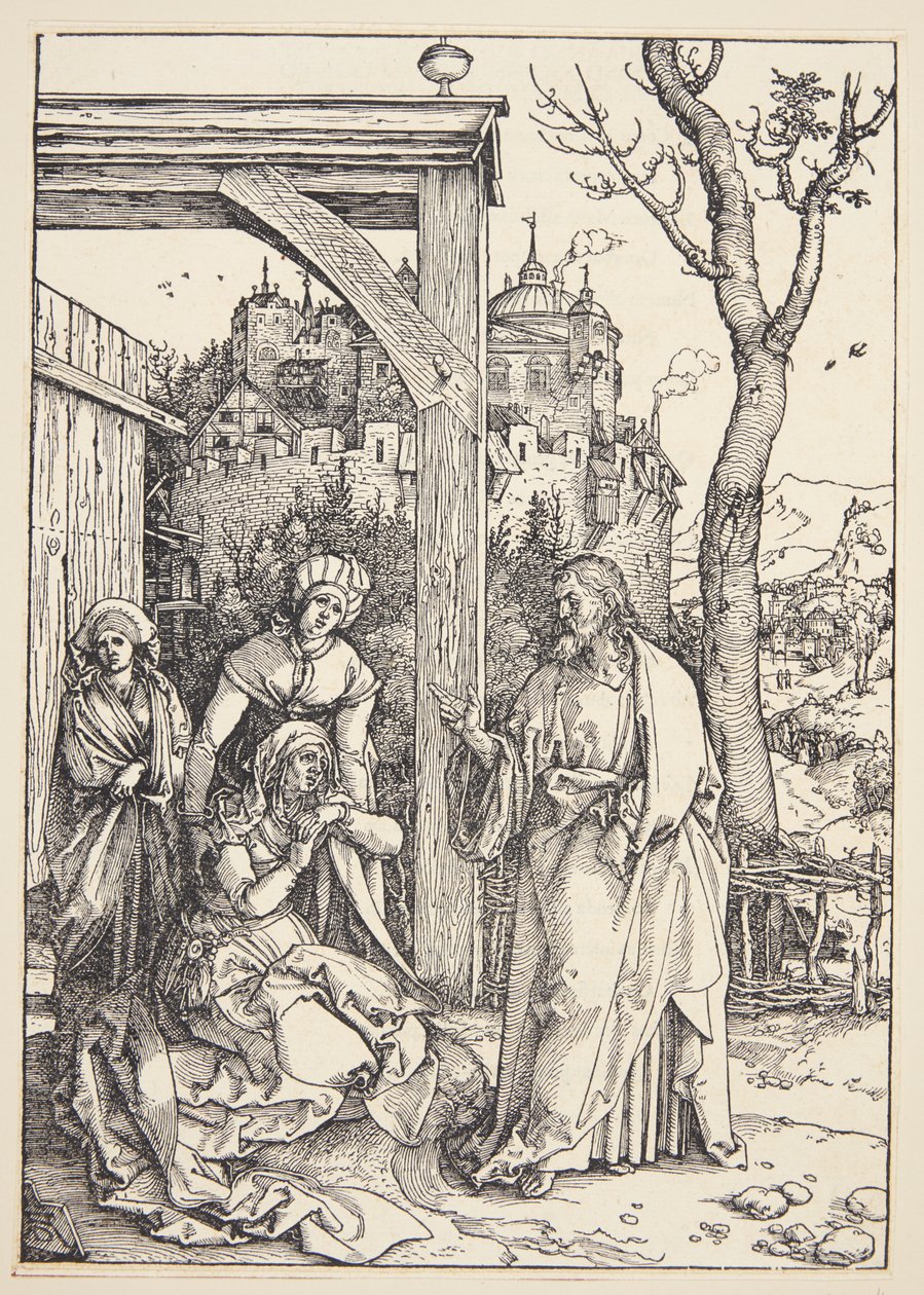 Kristus tager afsked med sin mor af Albrecht Dürer