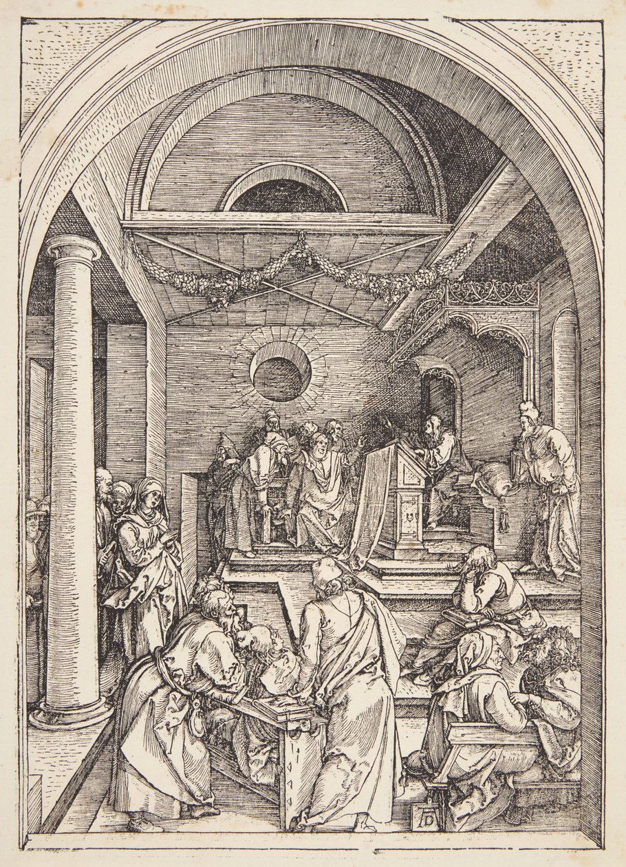 Kristus blandt lægerne af Albrecht Dürer