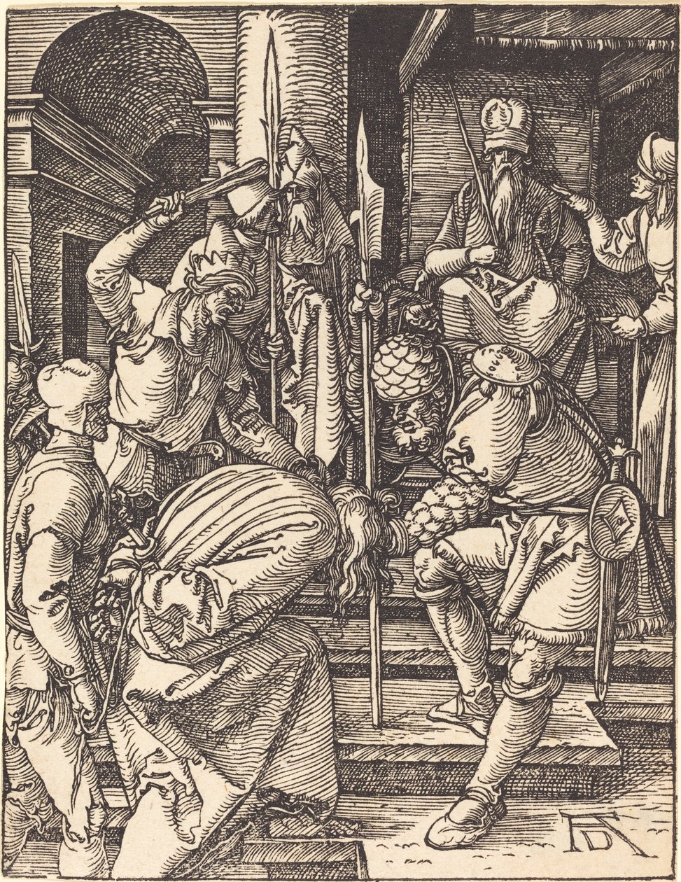 Kristus før Annas af Albrecht Dürer
