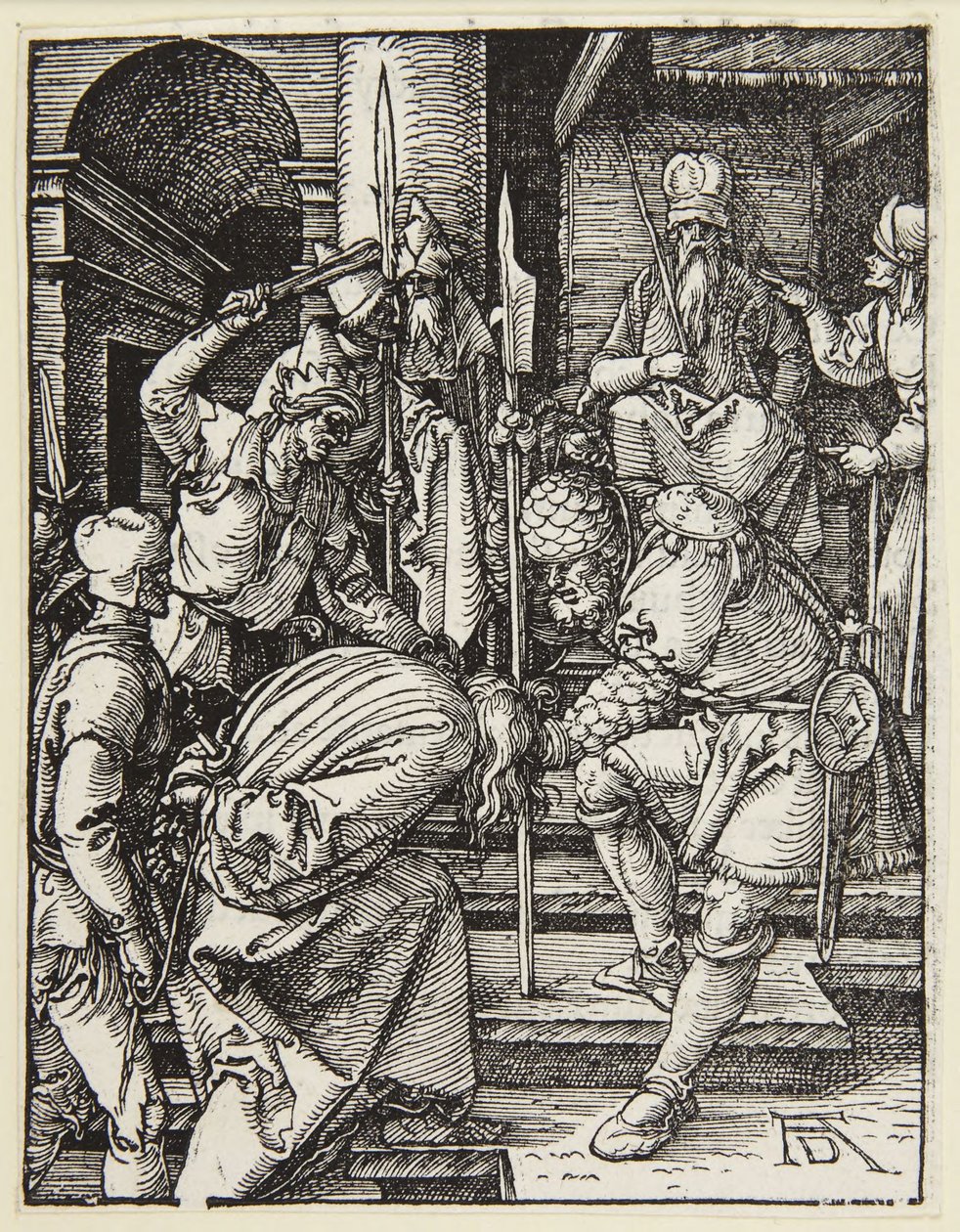 Kristus foran Annas af Albrecht Dürer