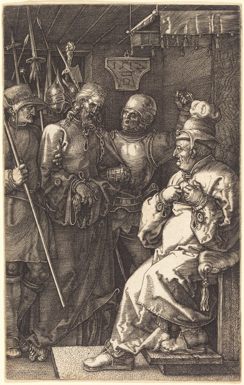 Kristus for Kajfas af Albrecht Dürer