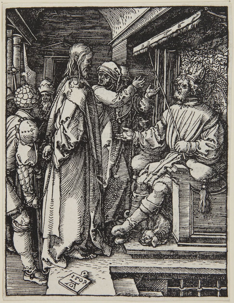Kristus foran Herodes af Albrecht Dürer