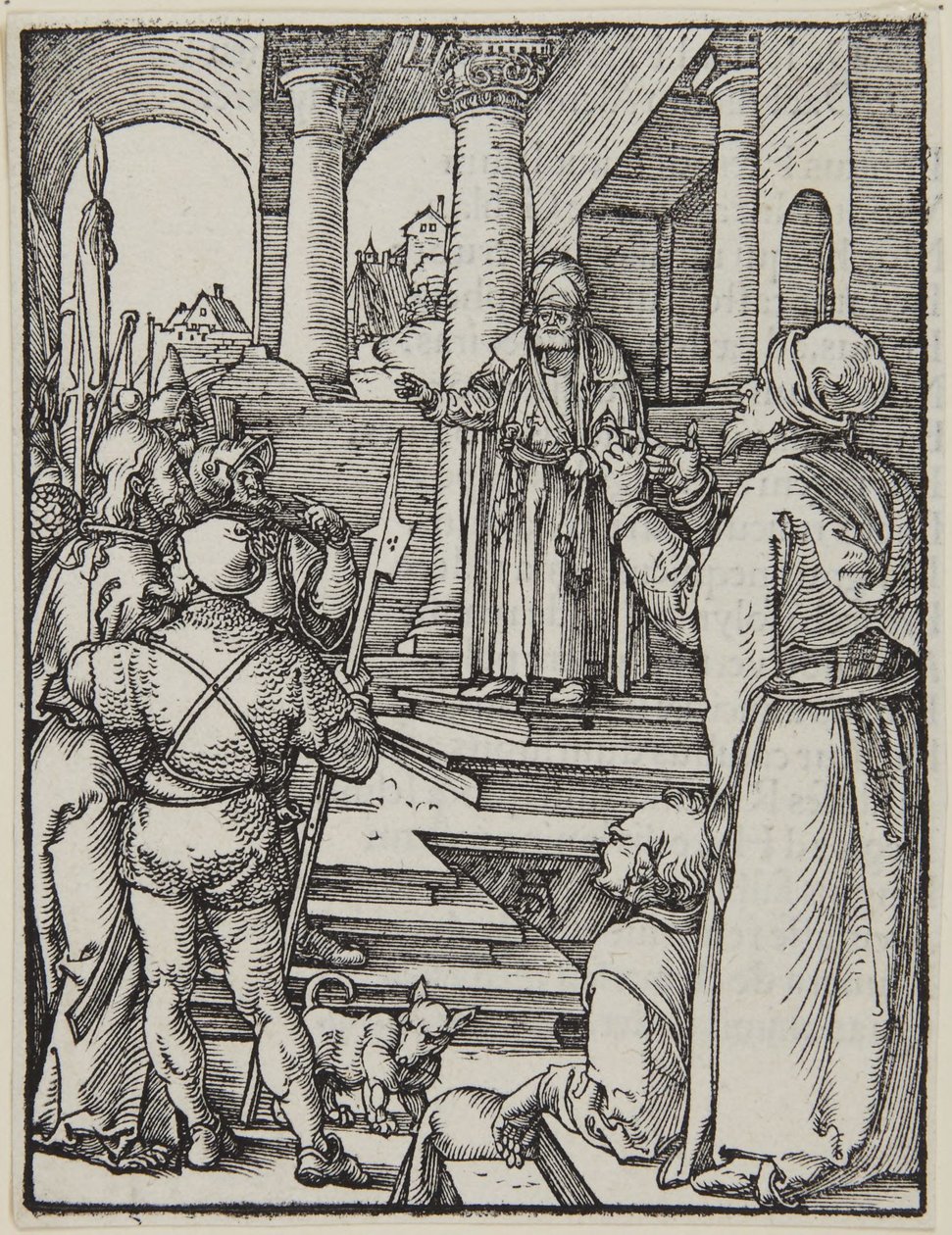 Kristus for Pilatus af Albrecht Dürer