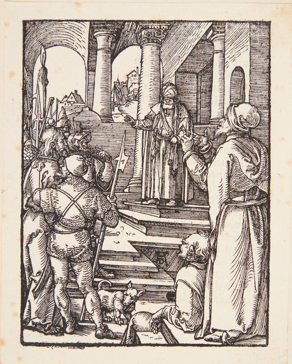 Kristus foran Pilatus af Albrecht Dürer