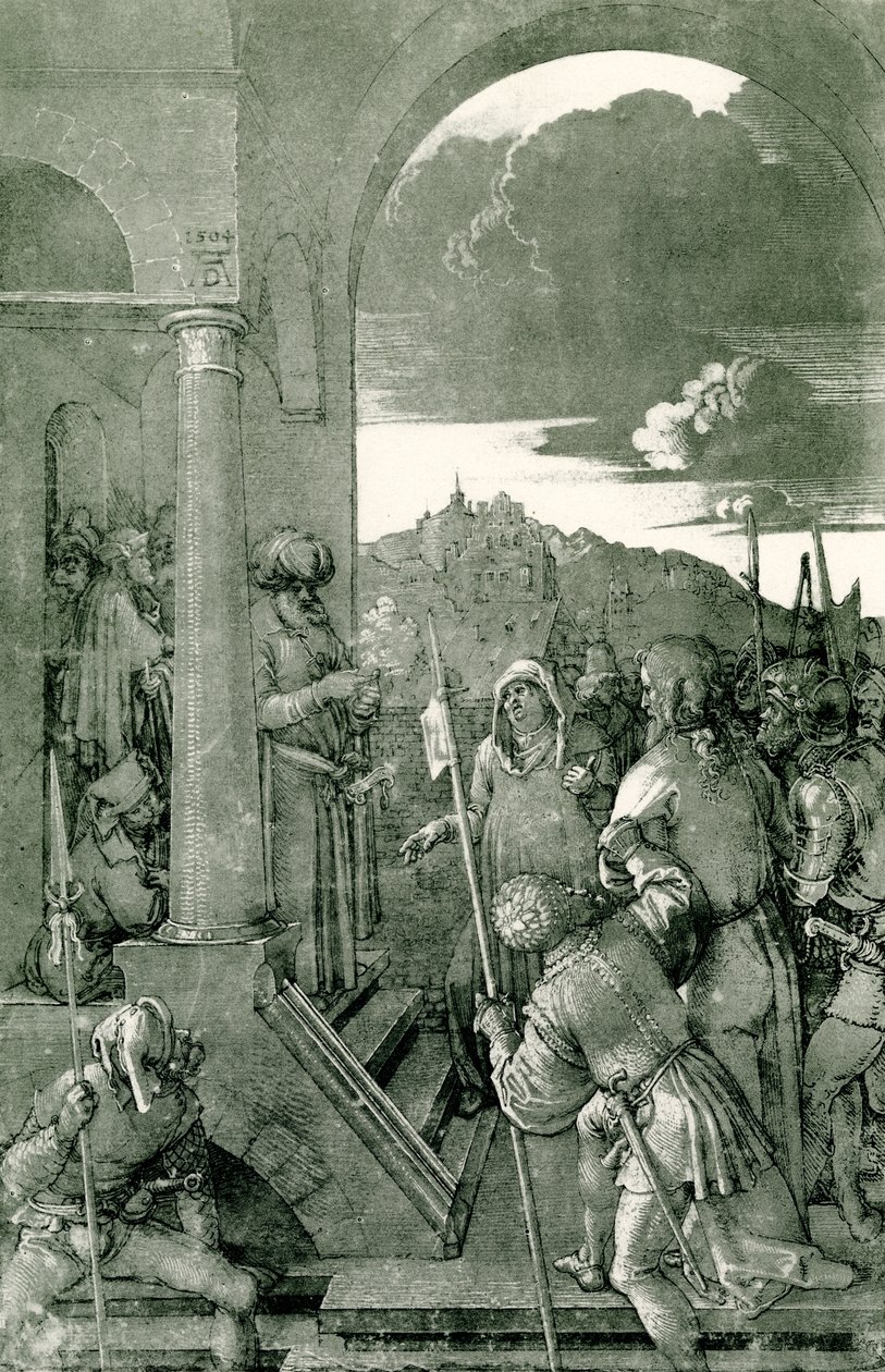 Kristus før Pilatus af Albrecht Dürer