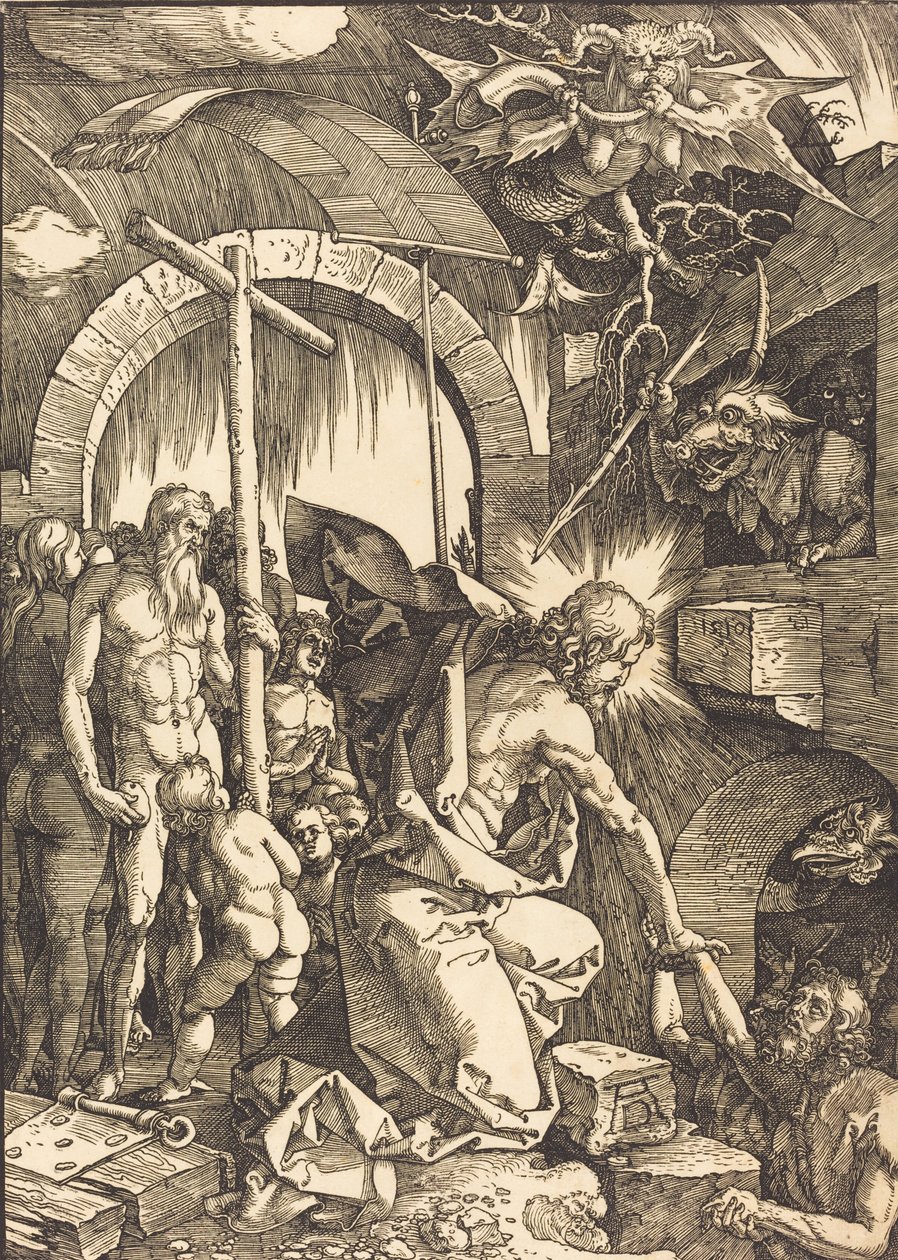 Kristus i Limbo, 1510. af Albrecht Dürer