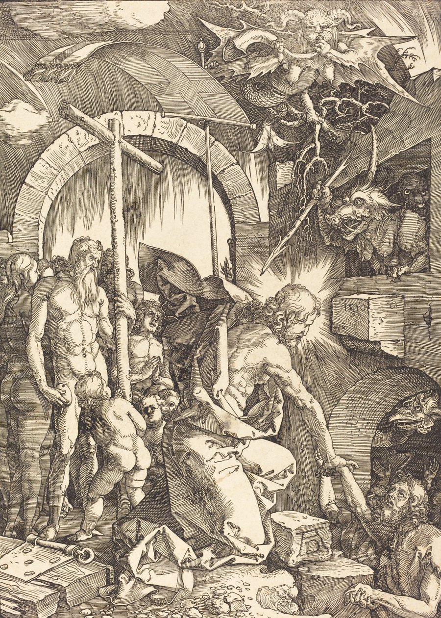 Kristus i Limbo, 1510. af Albrecht Dürer