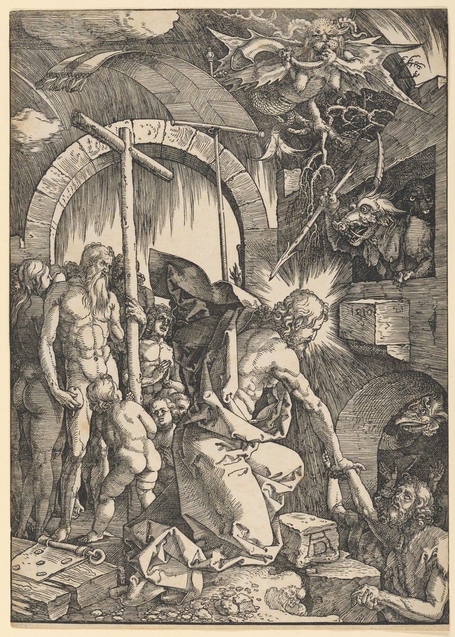 Kristus i limbo, fra »Den store lidelseshistorie« af Albrecht Dürer
