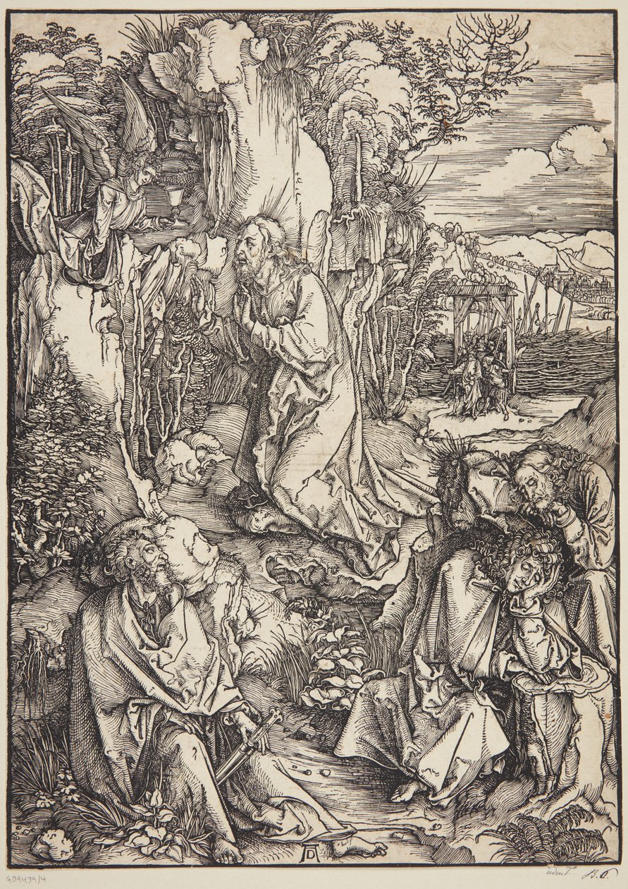 Kristus fra Oliebjerget af Albrecht Dürer