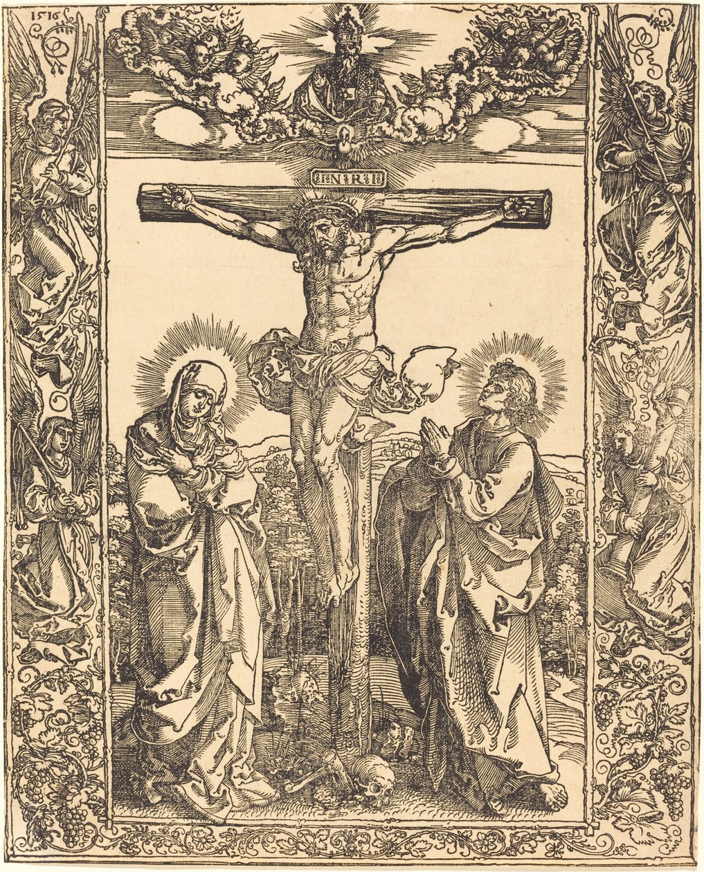 Kristus på korset af Albrecht Dürer