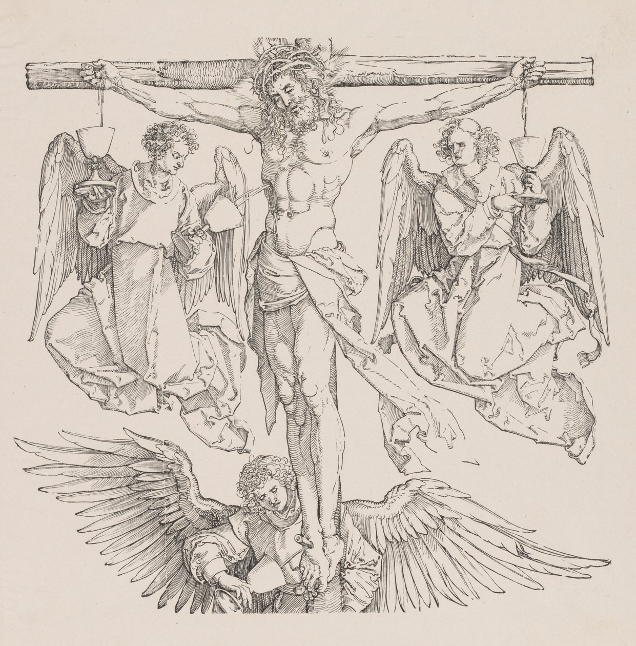 Kristus på korset af Albrecht Dürer