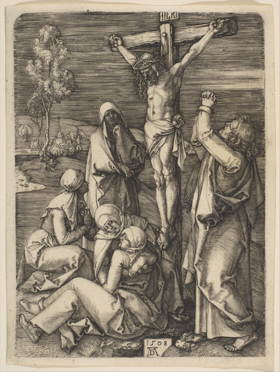 Kristus på korset af Albrecht Dürer