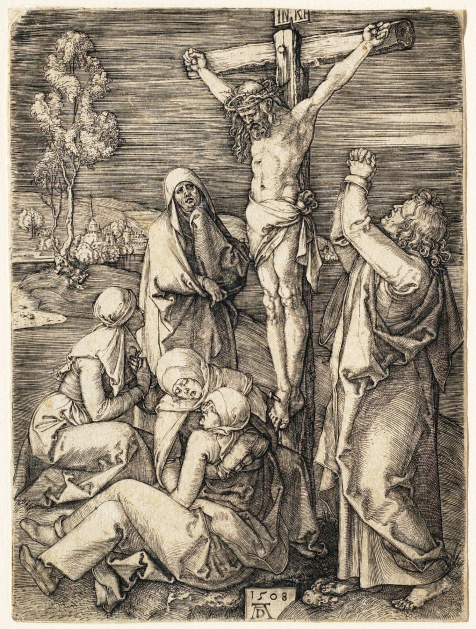 Kristus på korset af Albrecht Dürer