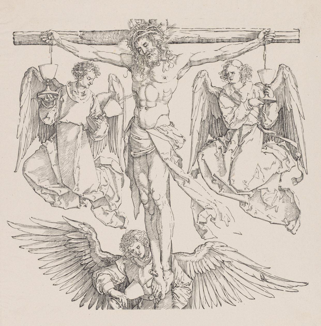 Kristus på korset. af Albrecht Dürer