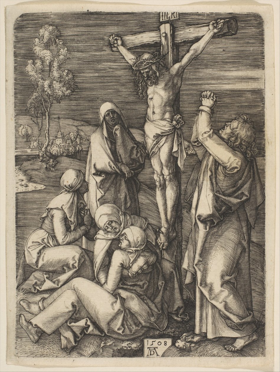 Kristus på korset, 1508. af Albrecht Dürer