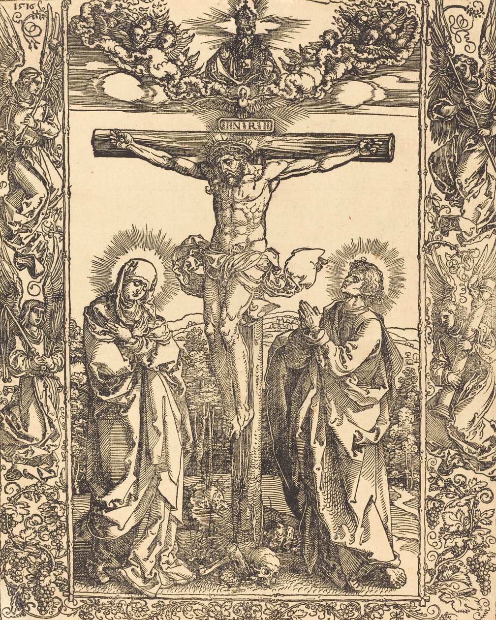 Kristus på korset, 1516. af Albrecht Dürer