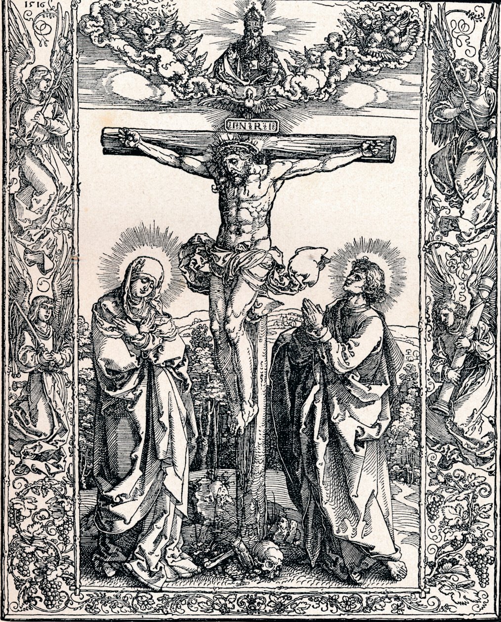 Kristus på korset, 1516 1906 af Albrecht Dürer