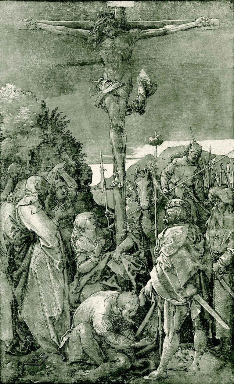 Kristus på korset af Albrecht Dürer