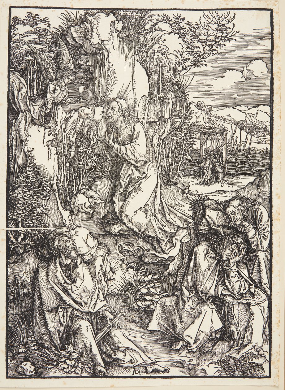 Kristus på olivenbjerget af Albrecht Dürer