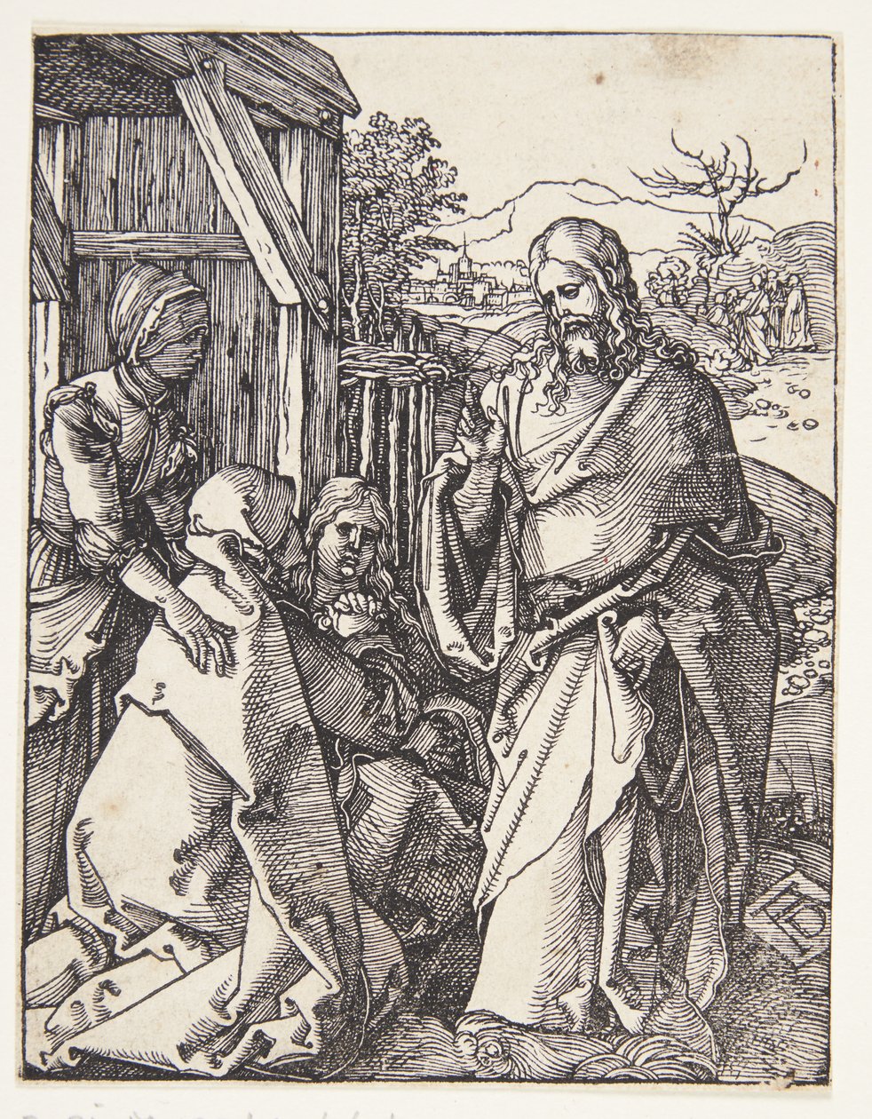 Kristus tager afsked med sin mor af Albrecht Dürer