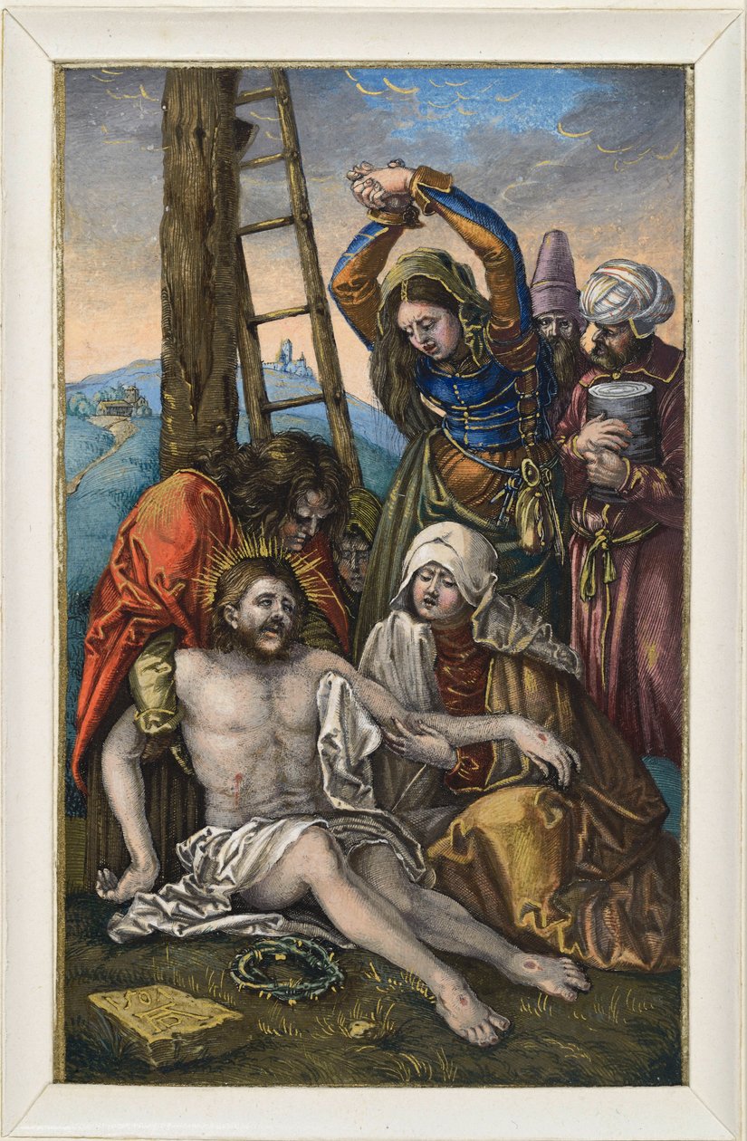 Kristi begrædning af Albrecht Dürer