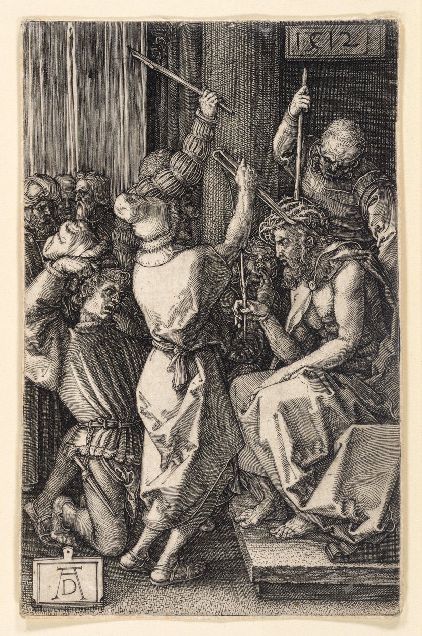 Kristi tornekrone (Kobberstikspassionen) af Albrecht Dürer